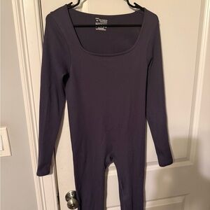 Purple Long Sleeve Bodysuit